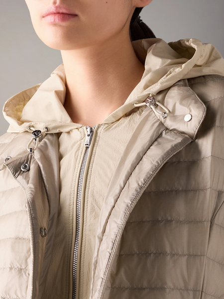 Moose Knuckles Moose Knuckles Women Cloud Walker Short Jacket - ALABASTER