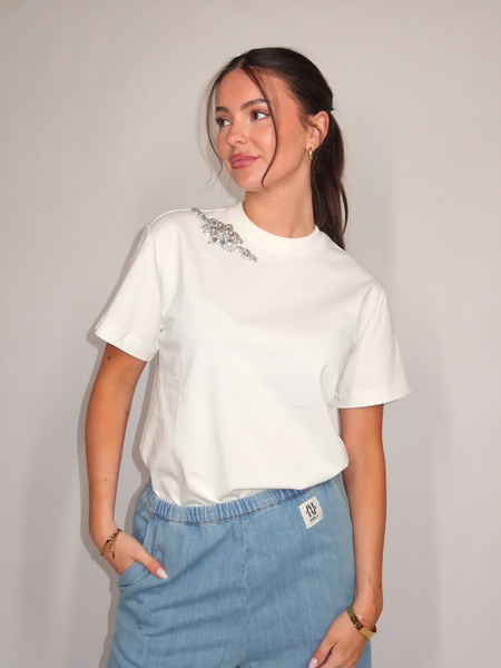 Josh V Roxy T-Shirt - Off White Josh V Josh V Roxy T-Shirt - Off White