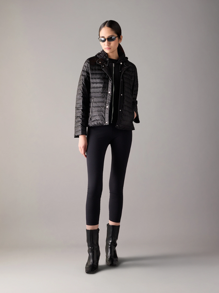 Moose Knuckles Moose Knuckles Women Cloud Walker Short Jacket - Black/Black