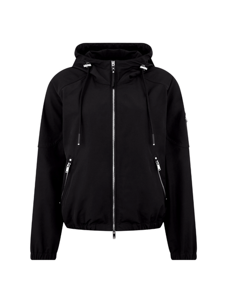 Moose Knuckles Women Elevate Hooded Monogram Jacket - Alabaster