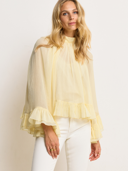 Josh V Oiva Blouse - Butter Yellow