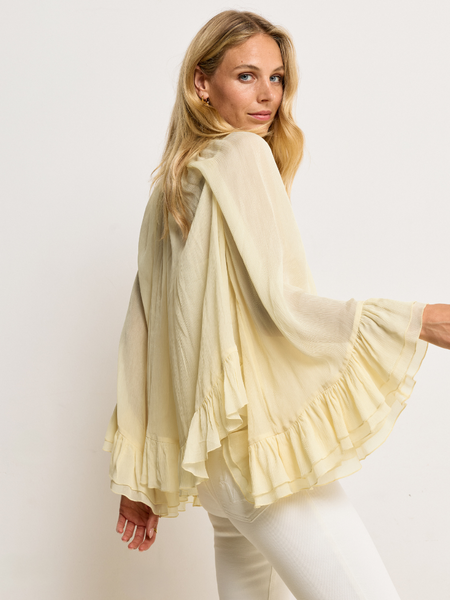 Josh V Josh V Oiva Blouse - Butter Yellow