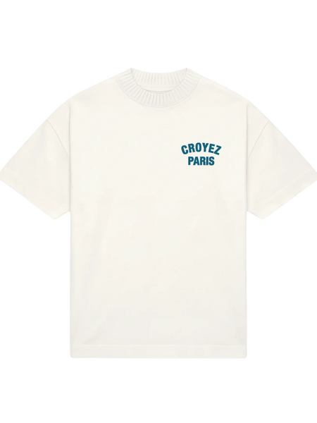 Croyez Croyez Paris Knit T-Shirt - Off-White