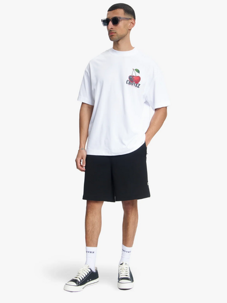 Croyez Croyez Etiquette Straight Chino Short - Black