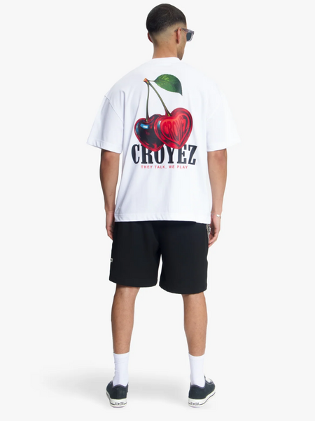 Croyez Croyez Etiquette Straight Chino Short - Black