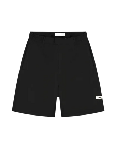 Croyez Croyez Etiquette Straight Chino Short - Black