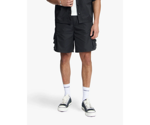Croyez Etiquette Nylon Shorts - Black - Eddy's Eindhoven
