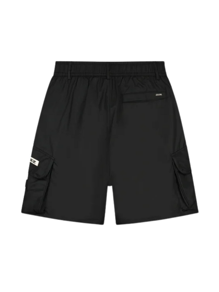 Croyez Croyez Etiquette Nylon Shorts - Black
