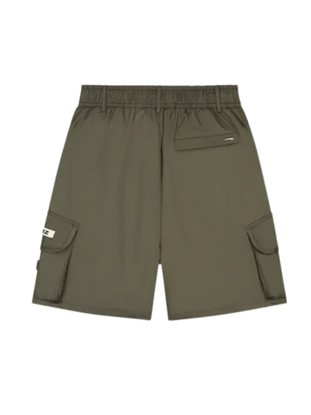 Croyez Etiquette Nylon Shorts - Dusty Olive Croyez Croyez Etiquette Nylon Shorts - Dusty Olive