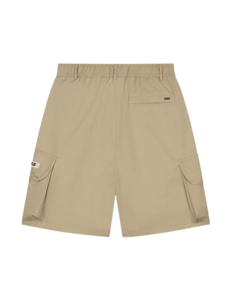 Croyez Croyez Etiquette Nylon Shorts - Beige