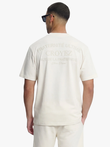 Croyez Original Fraternite T-Shirt - Off-White