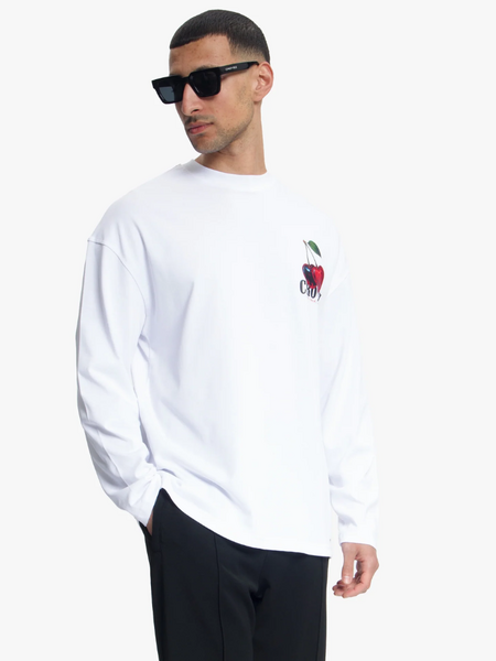 Croyez Croyez Cerise D'Amour Longsleeve - White