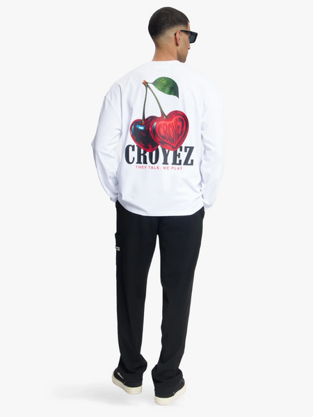 Croyez Croyez Cerise D'Amour Longsleeve - White