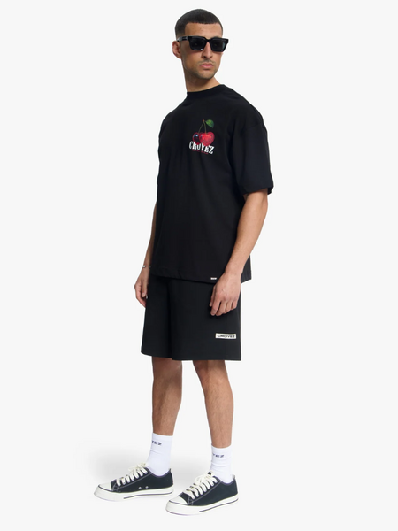 Croyez Croyez Cerise D'Amour T-Shirt - Black