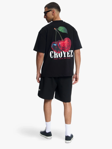 Croyez Croyez Cerise D'Amour T-Shirt - Black