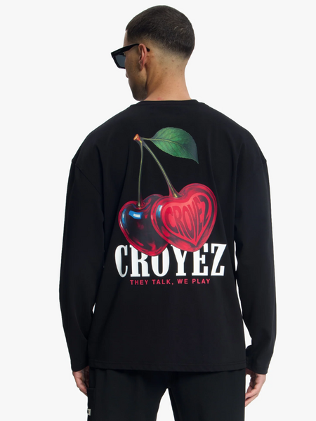 Croyez Cerise D'Amour Longsleeve - Black