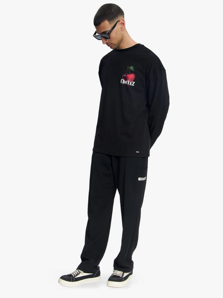 Croyez Croyez Cerise D'Amour Longsleeve - Black