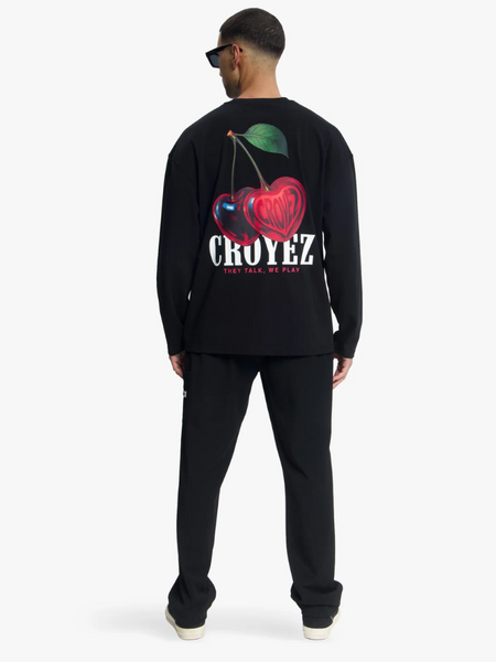 Croyez Croyez Cerise D'Amour Longsleeve - Black