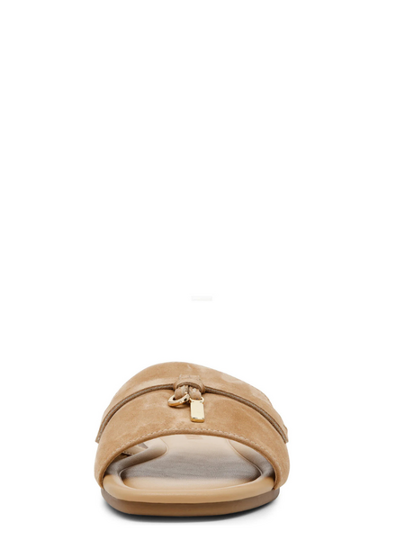 Steve Madden Steve Madden Hight St. Sandal - Taupe Suede