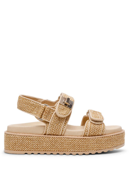 Steve Madden Steve Madden Bigmona Sandal - Lt Nat Raffia