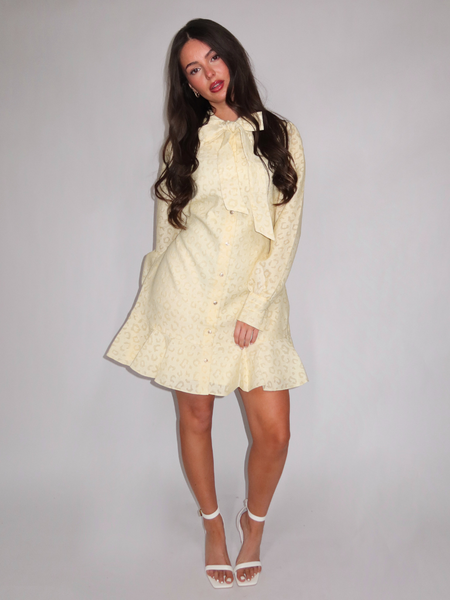 Nikkie Pragues Leopard Dress - Lemonade