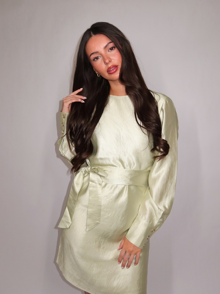 Nikkie Nikkie Porlamar Dress - Aloe Vera