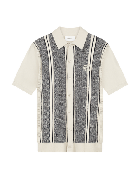 Pure Path Ripley Knitted Shirt - Ecru