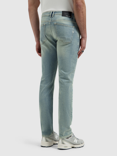 Pure Path Pure Path The Ryan Slim Fit Jeans - Denim Blue Green