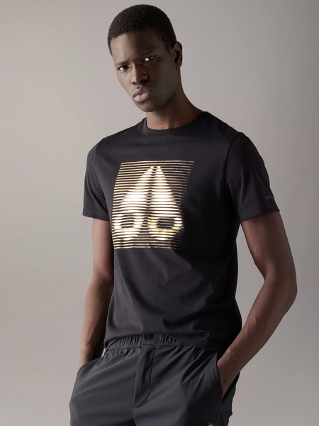 Moose Knuckles Moose Knuckles Men Raydaze Tee Gold - Black