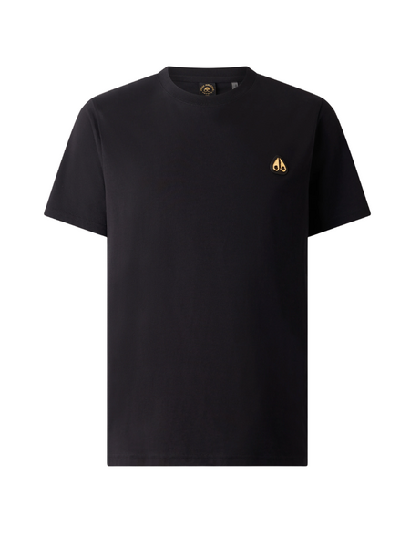 Moose Knuckles Men Crescent Tee  Gold - Black