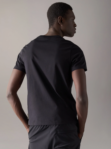 Moose Knuckles Moose Knuckles Men Crescent Tee  Gold - Black