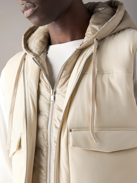 Moose Knuckles Moose Knuckles Men Brixton Vest - Alabaster