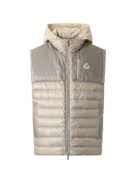 Moose Knuckles Men Cloud Walker Vest -  Alabaster