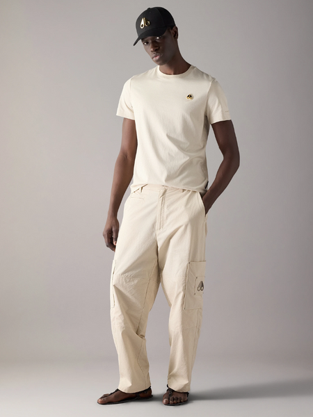 Moose Knuckles Moose Knuckles Men Crescent Tee Gold - Alabaster