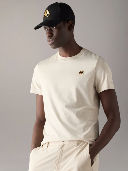 Moose Knuckles Moose Knuckles Men Crescent Tee Gold - Alabaster