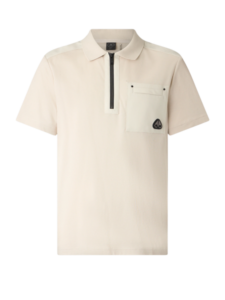 Moose Knuckles Men Dalon Polo - Alabaster