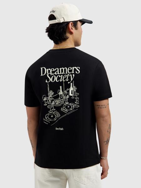 Pure Path Dinner Society T-shirt - Black