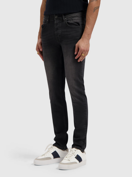 Pure Path The Ryan Slim Fit Jeans - Denim Washed Black