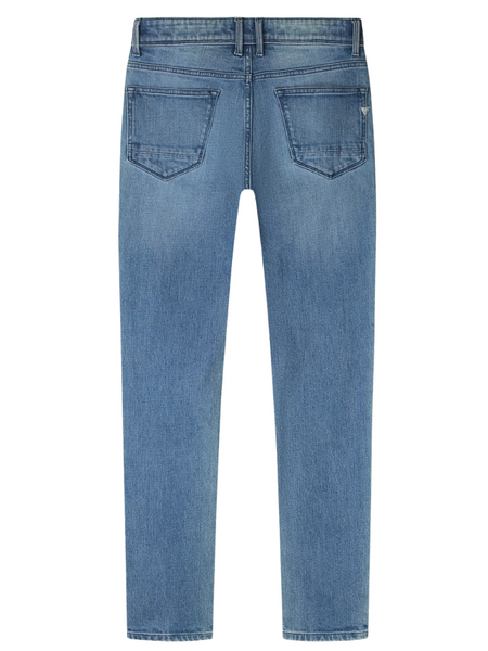 Pure Path The Ryan Slim Fit Jeans - Denim Mid Blue Pure Path Pure Path The Ryan Slim Fit Jeans - Denim Mid Blue