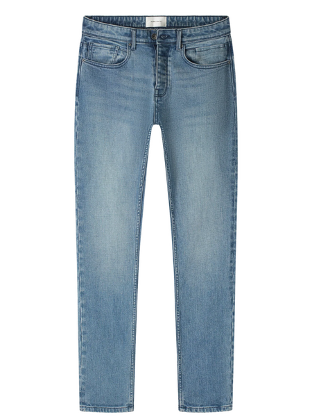 Pure Path The Ryan Slim Fit Jeans - Denim Mid Blue Pure Path Pure Path The Ryan Slim Fit Jeans - Denim Mid Blue