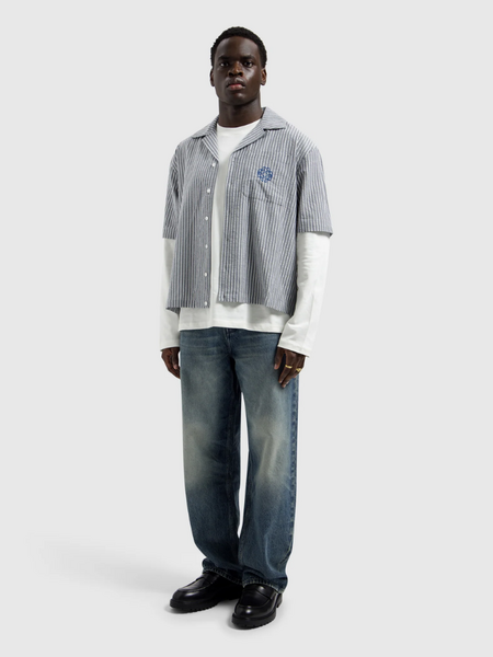 Pure Path The Chase Loose Fit Jeans - Denim Blue Green Pure Path Pure Path The Chase Loose Fit Jeans - Denim Blue Green