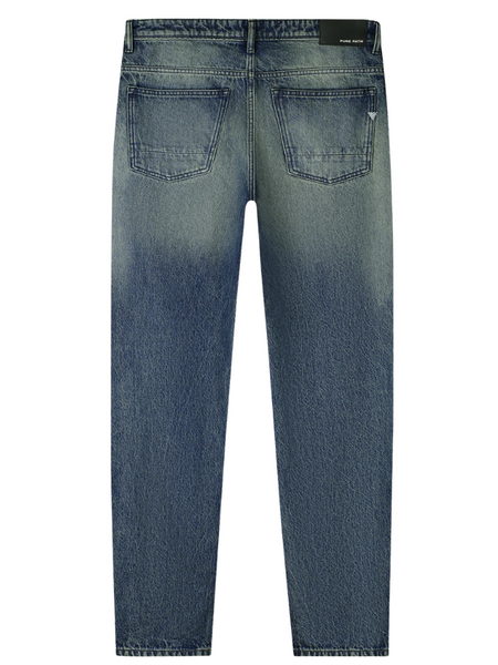 Pure Path The Chase Loose Fit Jeans - Denim Blue Green