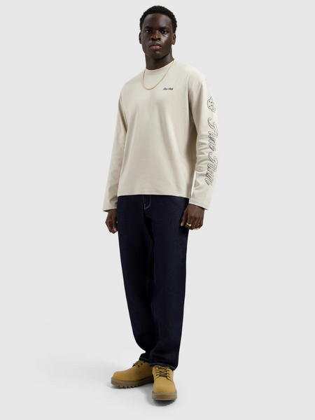 Pure Path Pure Path Essence Of Life Longsleeve T-Shirt - Sand