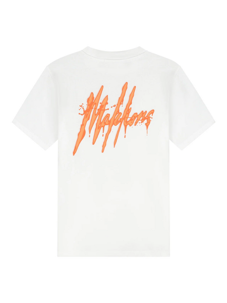 Malelions Malelions Signature Drip T-Shirt - White