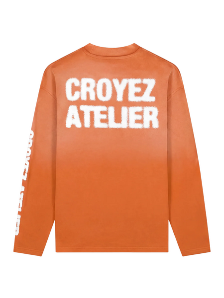 Croyez Croyez Women Croyez Sprayed Atelier Longsleeve - Orange