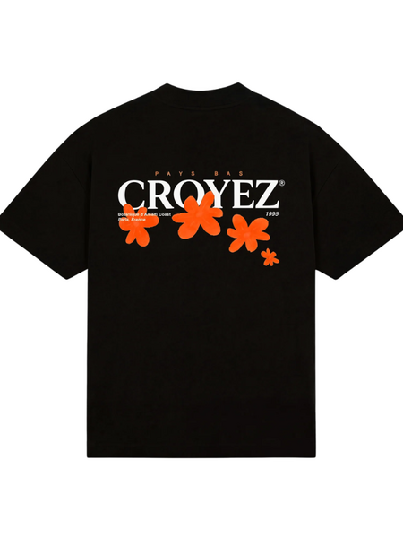 Croyez Women Croyez Botanique T-Shirt - Black/Orange