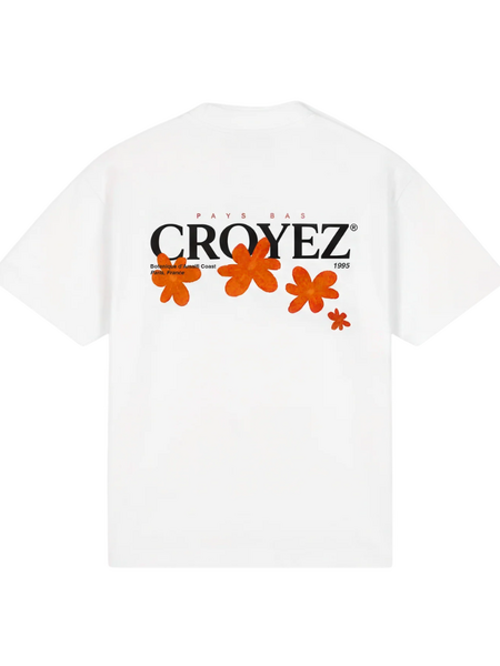 Croyez Women Croyez Botanique T-Shirt - White/Orange
