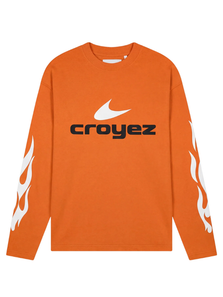 Croyez Croyez Service Dept Longsleeve - Orange