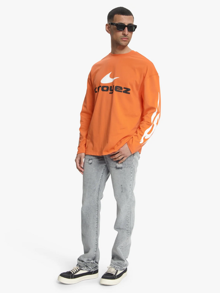 Croyez Croyez Service Dept Longsleeve - Orange