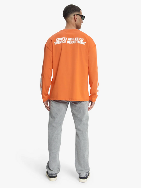 Croyez Croyez Service Dept Longsleeve - Orange